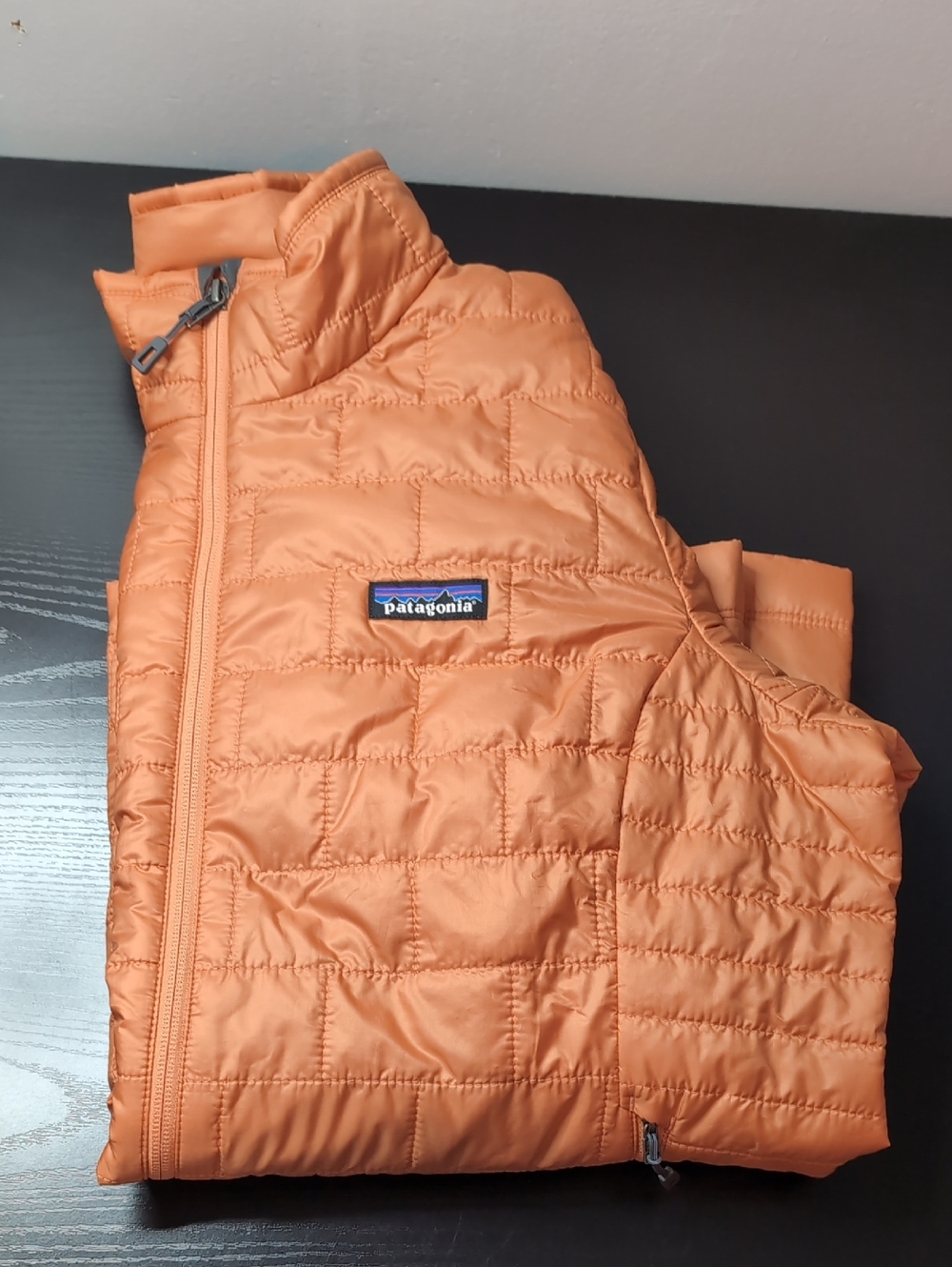 Patagonia Quilted Nanopuff Jacket rock Melon Women's XL SP25 NWT